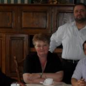 Brian Douglas, Dr Adriana Sorete-Abore, Dr Cristian Cojucaru si Pr Dumitru Paduraru 