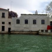 The beautiful Palazzo Venier dei Leoni from the water