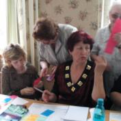 Reading story cards