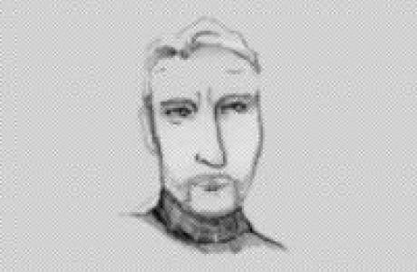 Drawing blond man beard Thumbnail